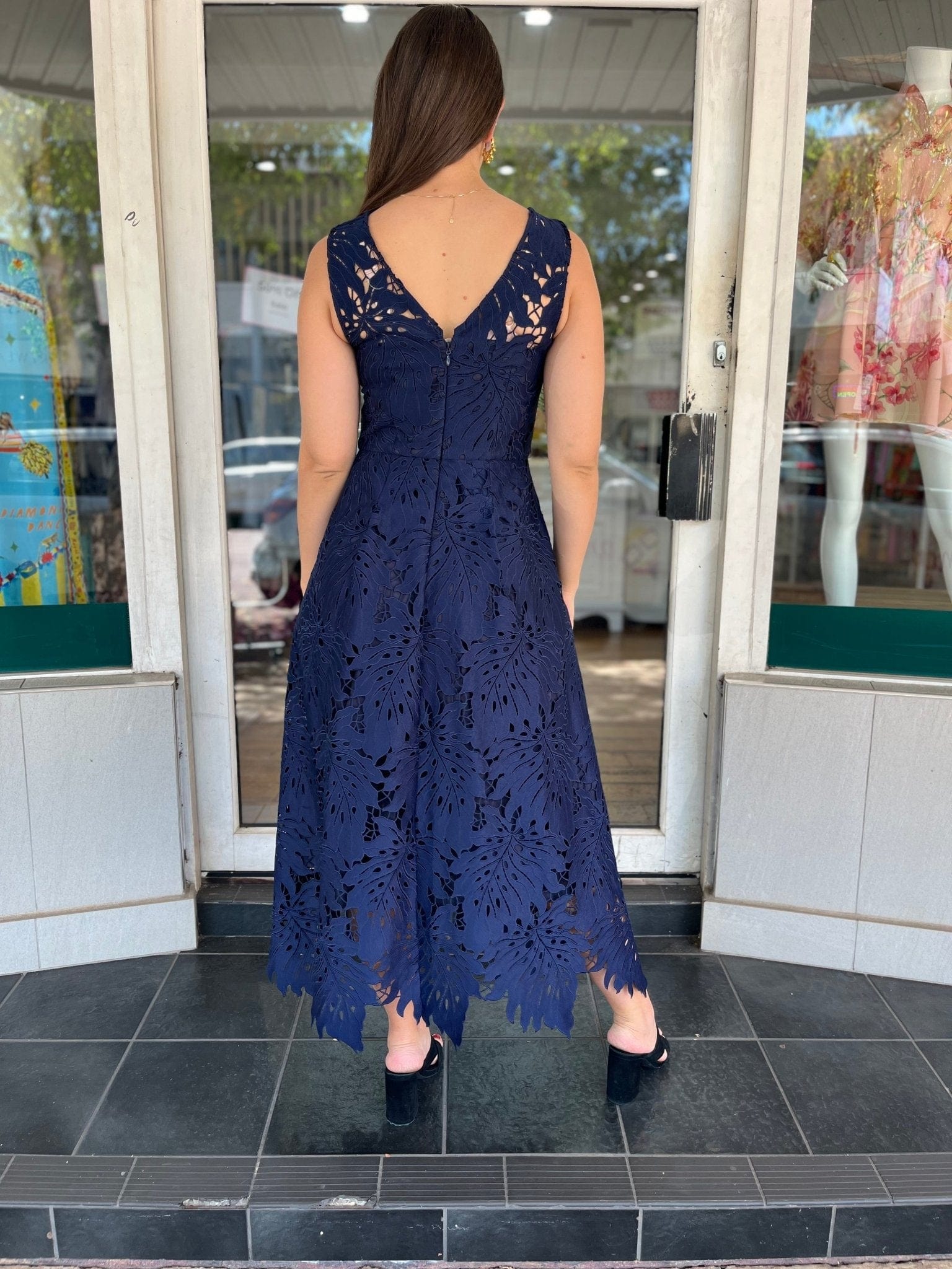 Sachin & Babi Miuccia Dress - Navy - Sachin & Babi - Pinkhill - darwin fashion - darwin boutique