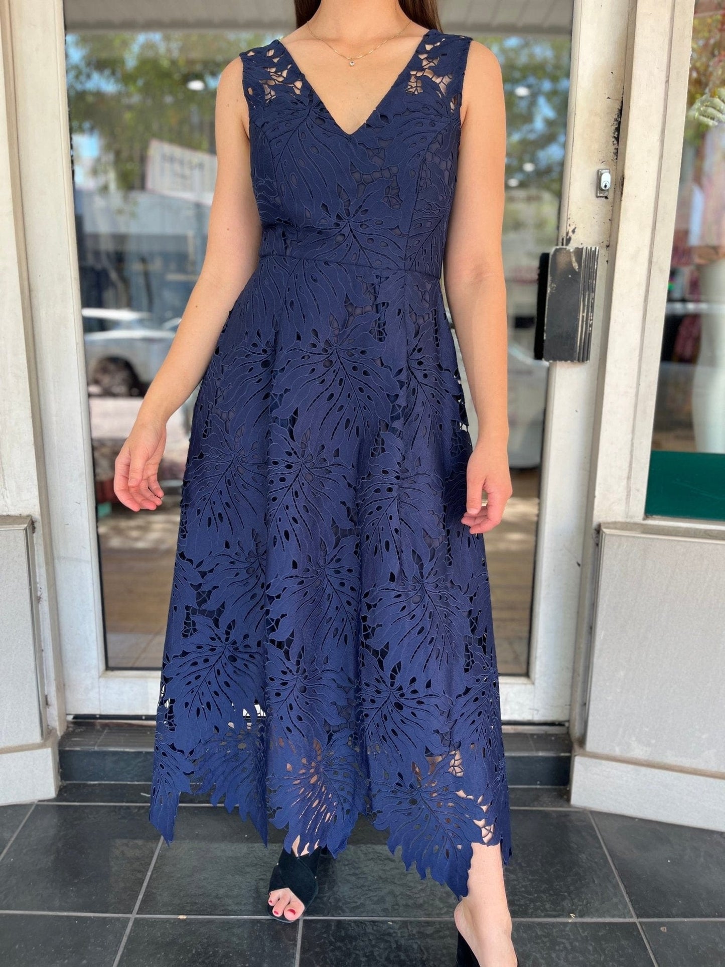 Sachin & Babi Miuccia Dress - Navy - Sachin & Babi - Pinkhill - darwin fashion - darwin boutique