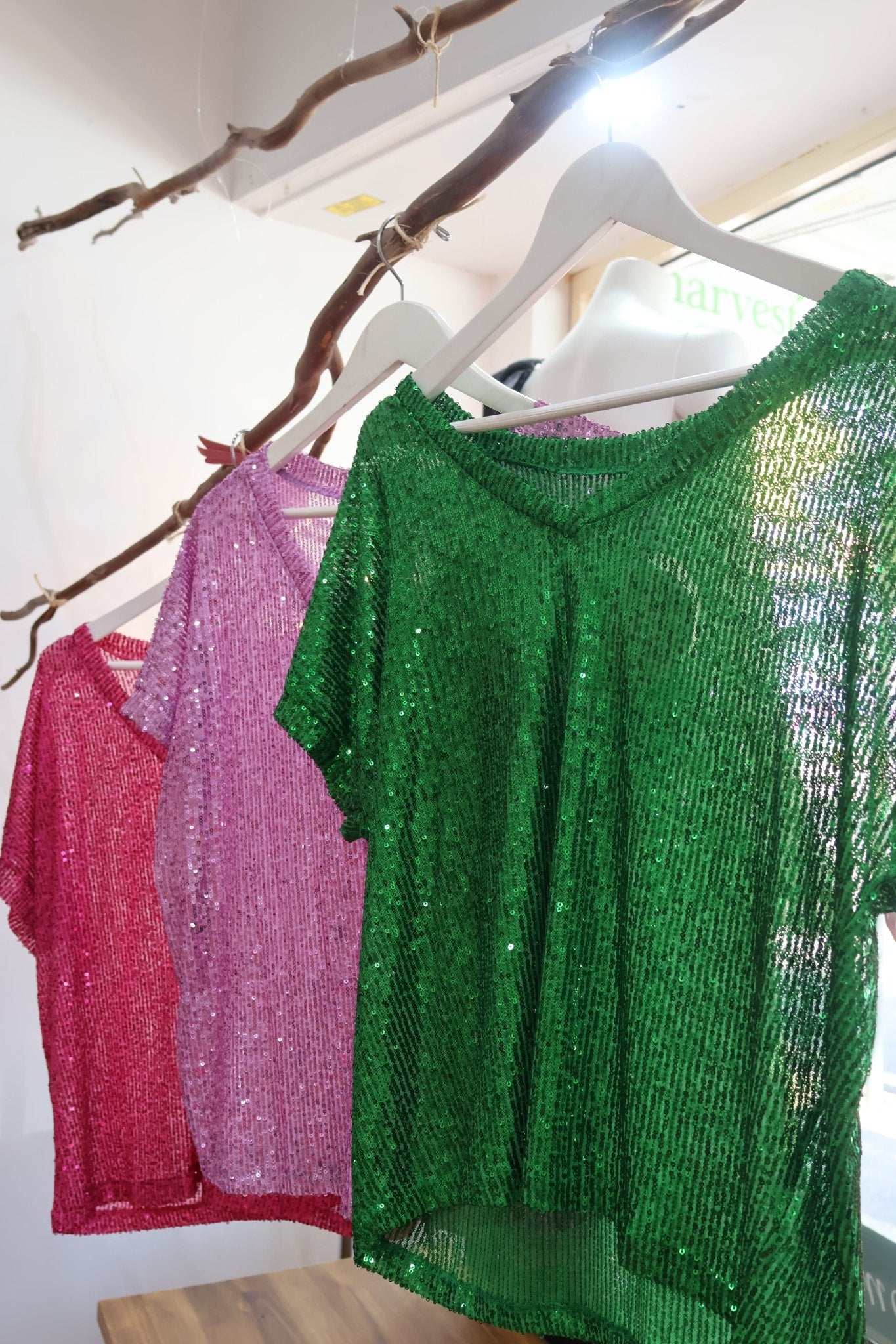 SEQUIN TOP - Urban Luxury - Pinkhill - darwin fashion - darwin boutique