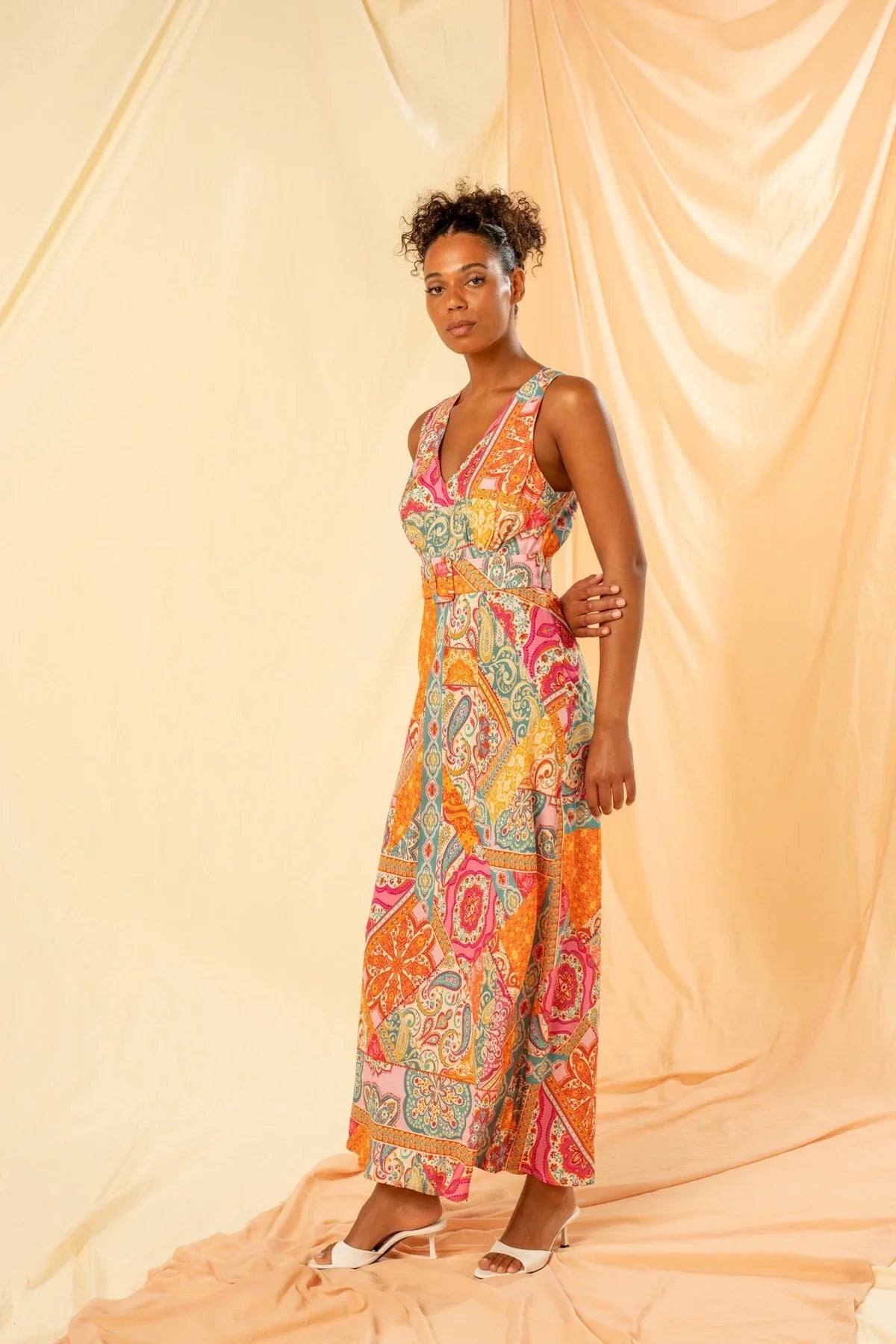 Kachel Silvie Sleeveless Maxi Dress