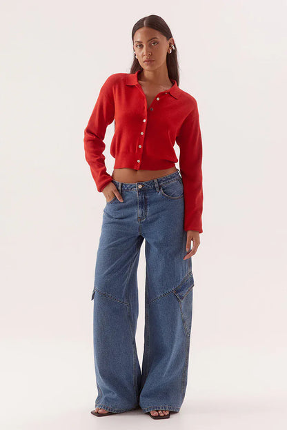 Sovere Hutton Knit - Rouge - Pinkhill