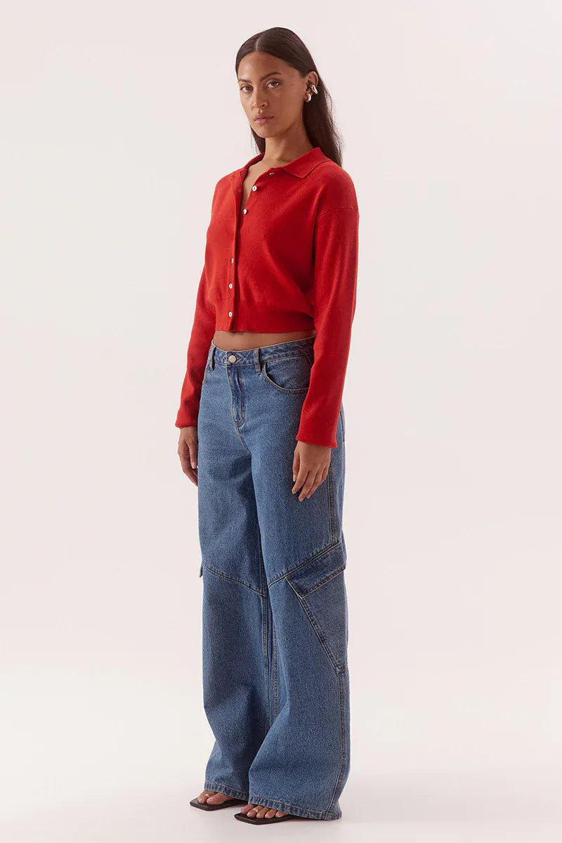 Sovere Hutton Knit - Rouge - Pinkhill