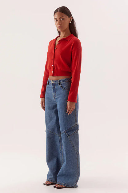 Sovere Hutton Knit - Rouge - Pinkhill