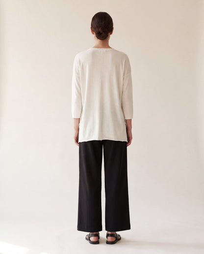 Studio Adine Dhaka Tee - Off White