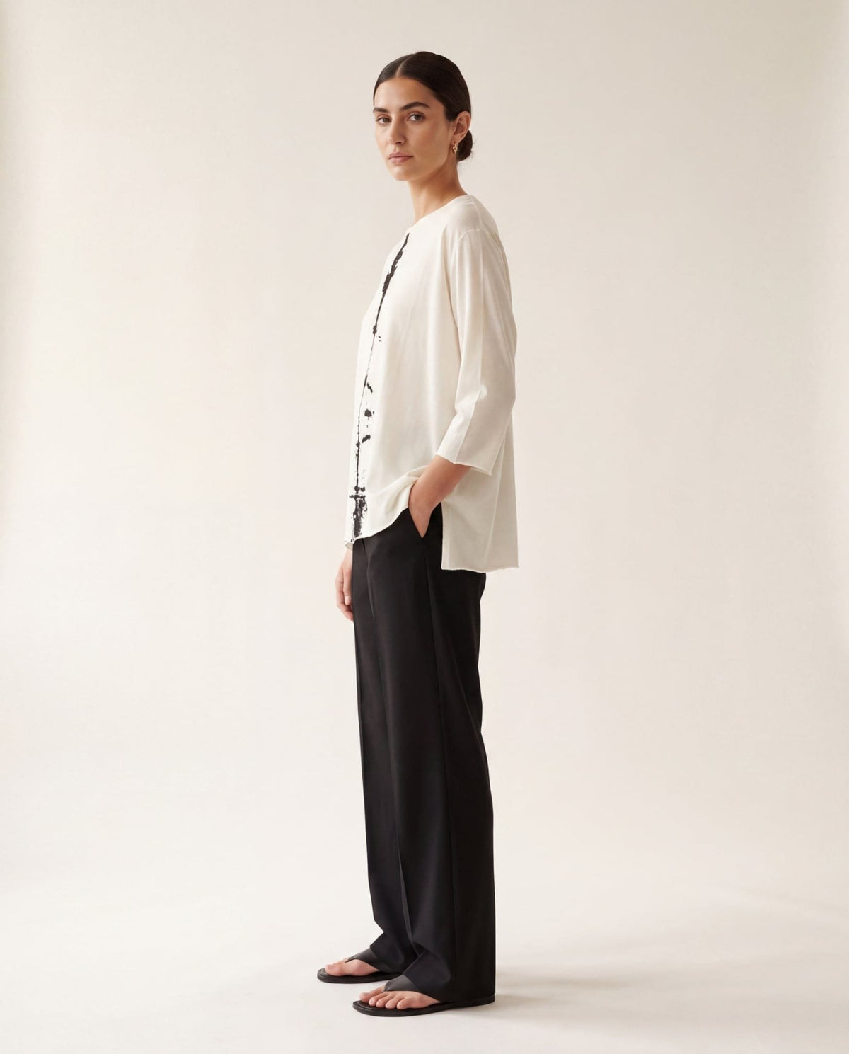 Studio Adine Dhaka Tee - Off White