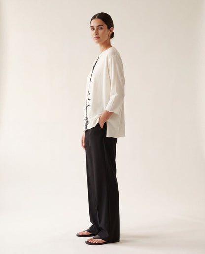 Studio Adine Dhaka Tee - Off White