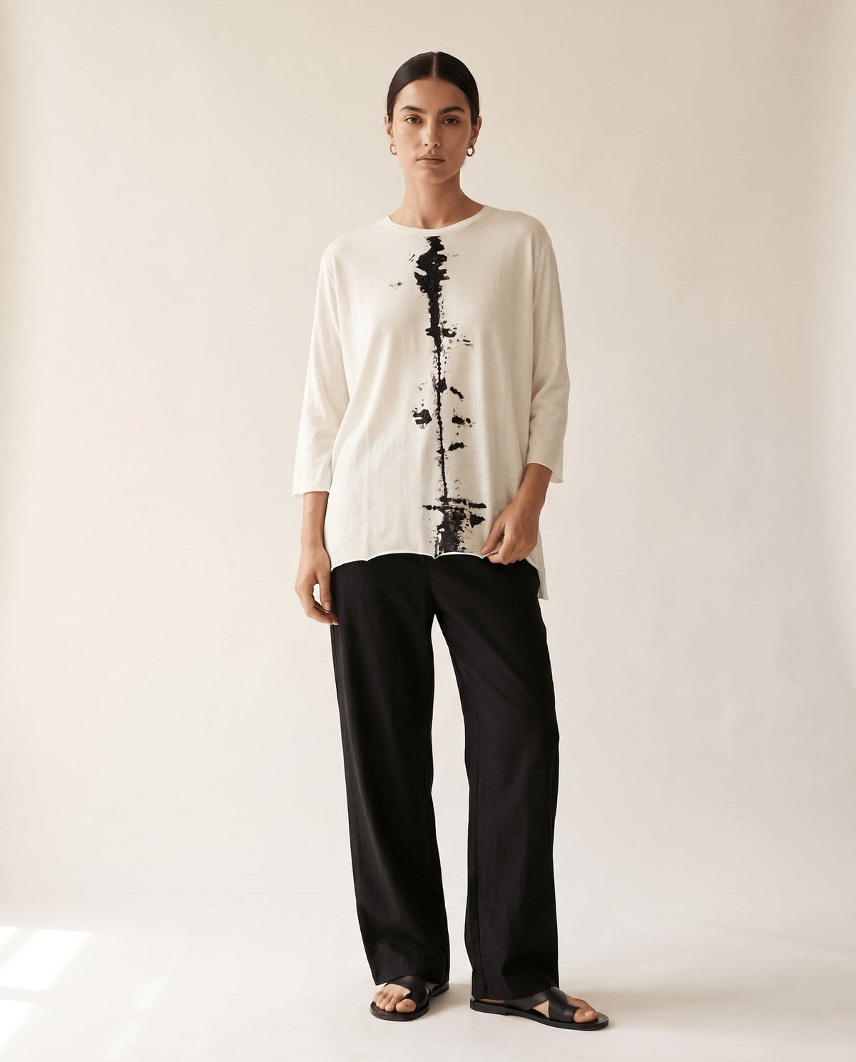 Studio Adine Dhaka Tee - Off White