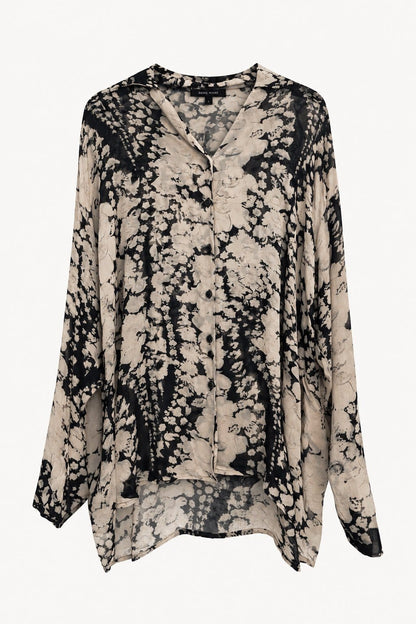 Studio Adine Eloise Floral Print Blouse - Tea