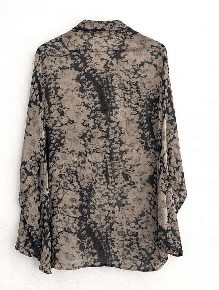 Studio Adine Eloise Floral Print Blouse - Tea