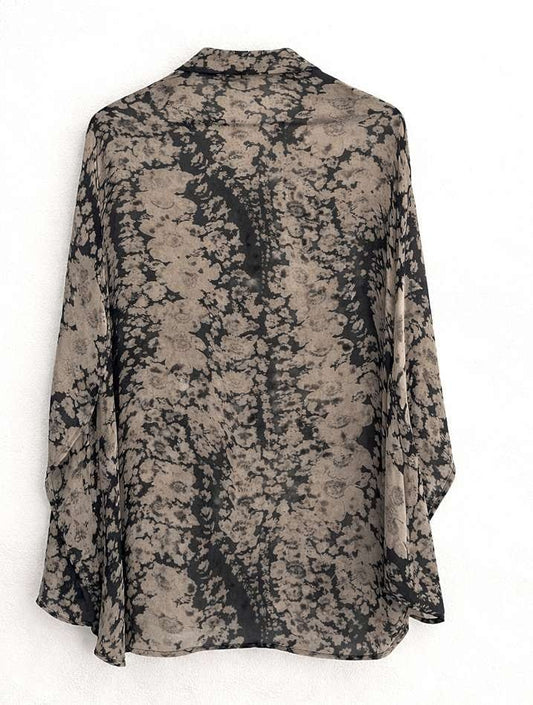Studio Adine Eloise Floral Print Blouse - Tea