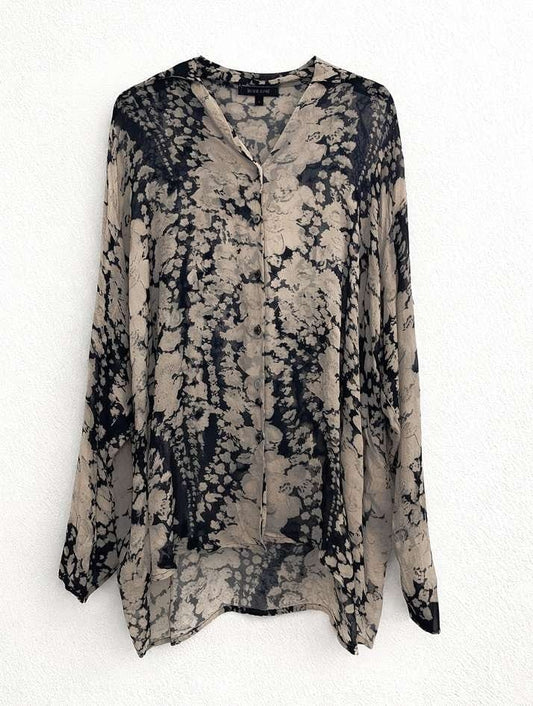 Studio Adine Eloise Floral Print Blouse - Tea