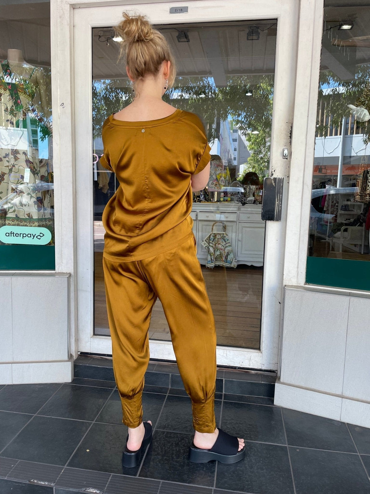 Studio Adine Maine Pant - Gold