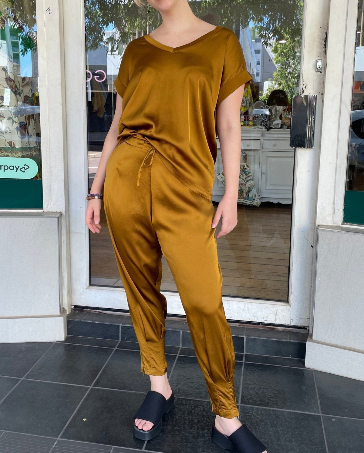 Studio Adine Maine Pant - Gold