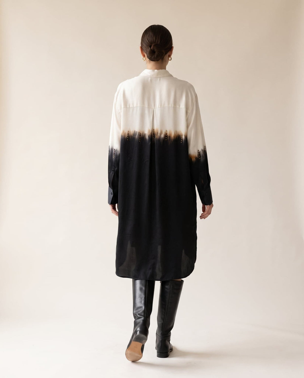 Studio Adine Nara Shirtdress - Black