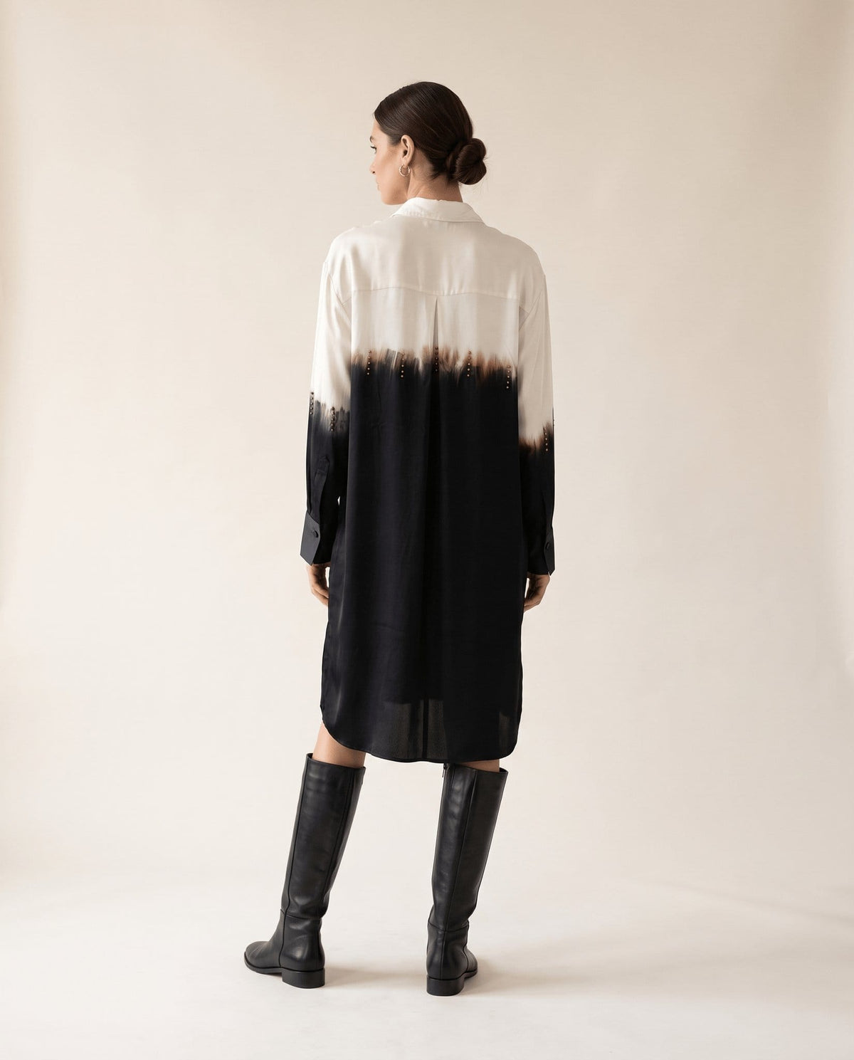 Studio Adine Nara Shirtdress - Black