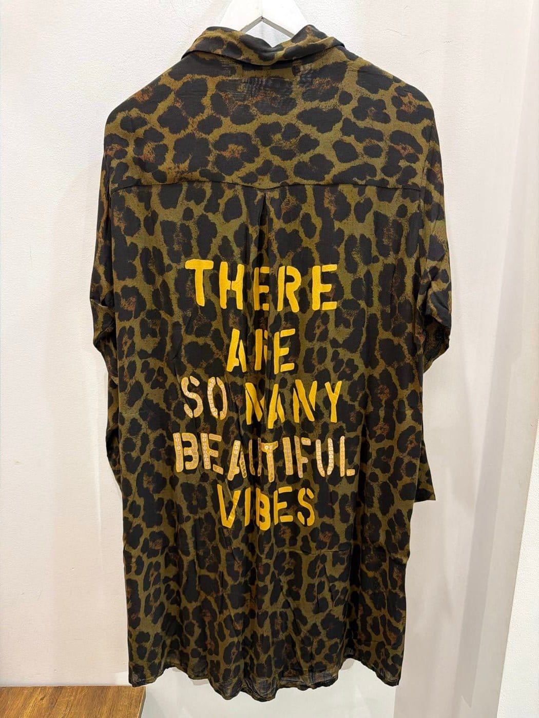 Studio Adine Regency Shirtdress - Tobacco Animal Print