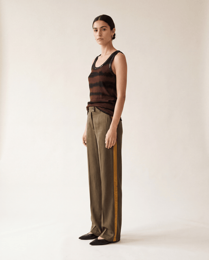 Higgsfield render - Tie Dye Sequin Tank side