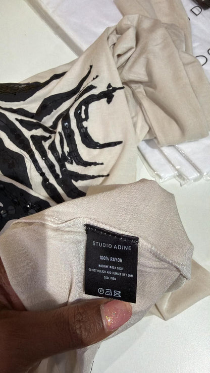Christine supplier photo - Rocco Tee care label, 100% rayon (photo 31)