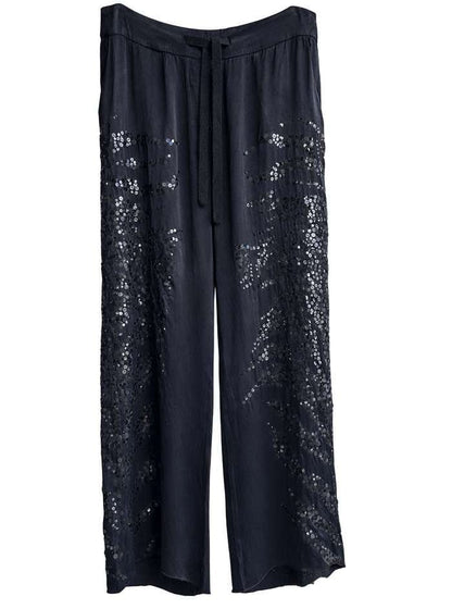Studio Adine Sera Sequin Pant - Black