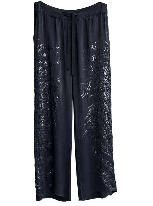 Studio Adine Sera Sequin Pant - Black