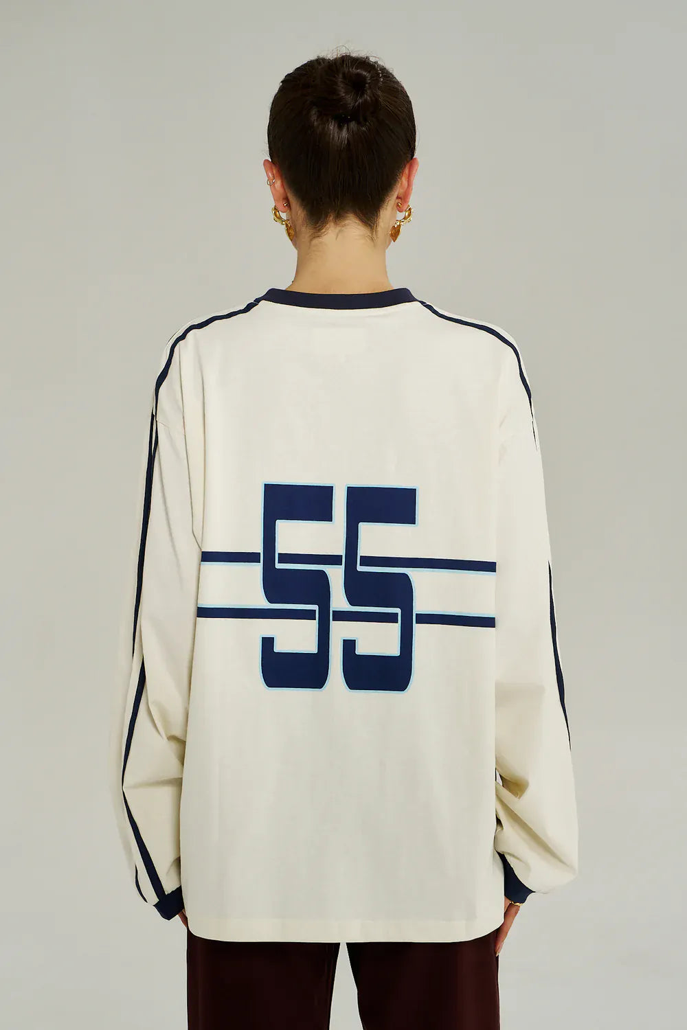 SUMMI SUMMI BLEU 55 LS TEE - VINTAGE WHITE - Pinkhill