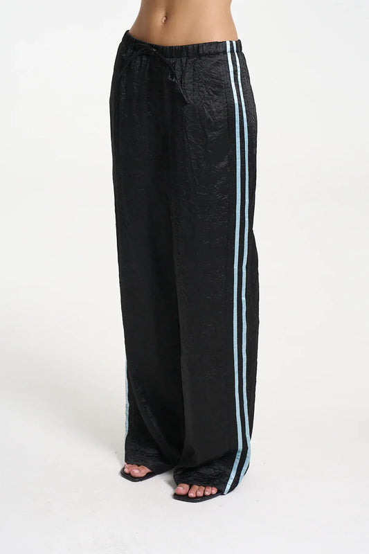 SUMMI SUMMI BOXER PANT - BLACK/ BLUE - Pinkhill -  - [] - Darwin boutique - Australian fashion design - Darwin Fashion - Australian Fashion Designer - Australian Fashion Designer Brands - Australian Fashion Design 