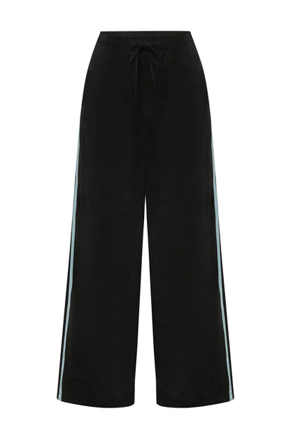 SUMMI SUMMI BOXER PANT - BLACK/ BLUE - Pinkhill -  - [] - Darwin boutique - Australian fashion design - Darwin Fashion - Australian Fashion Designer - Australian Fashion Designer Brands - Australian Fashion Design 