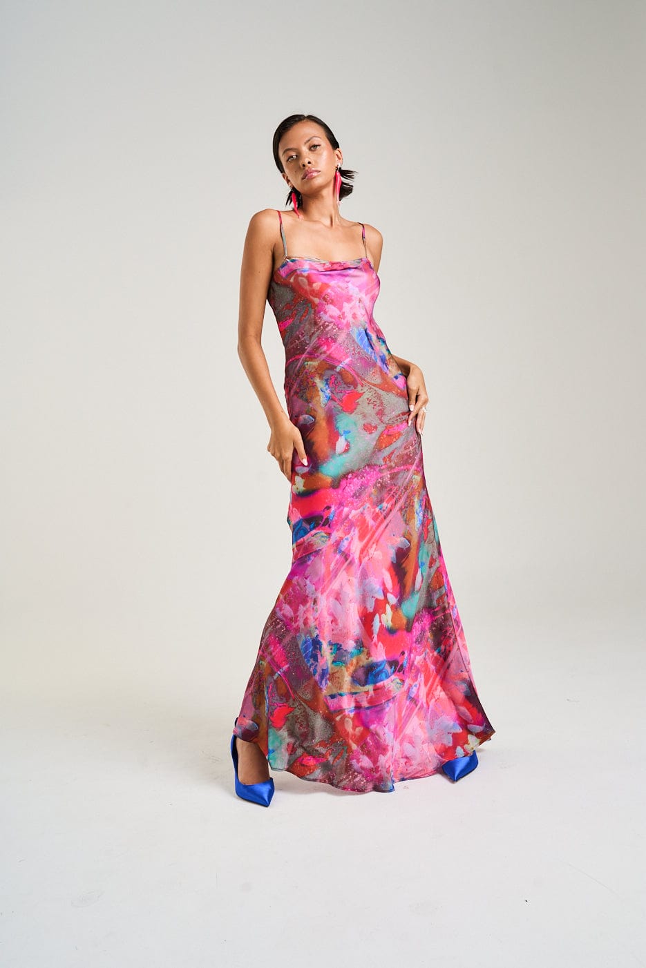 SUMMI SUMMI LUNA MAXI DRESS - Pinkhill -  - [] - Darwin boutique - Australian fashion design - Darwin Fashion - Australian Fashion Designer - Australian Fashion Designer Brands - Australian Fashion Design 