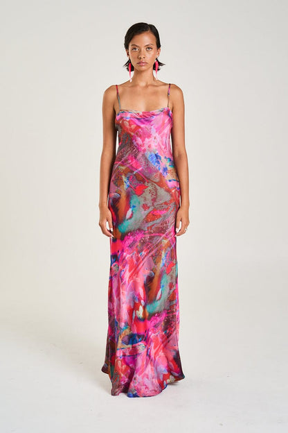 SUMMI SUMMI LUNA MAXI DRESS - Pinkhill -  - [] - Darwin boutique - Australian fashion design - Darwin Fashion - Australian Fashion Designer - Australian Fashion Designer Brands - Australian Fashion Design 