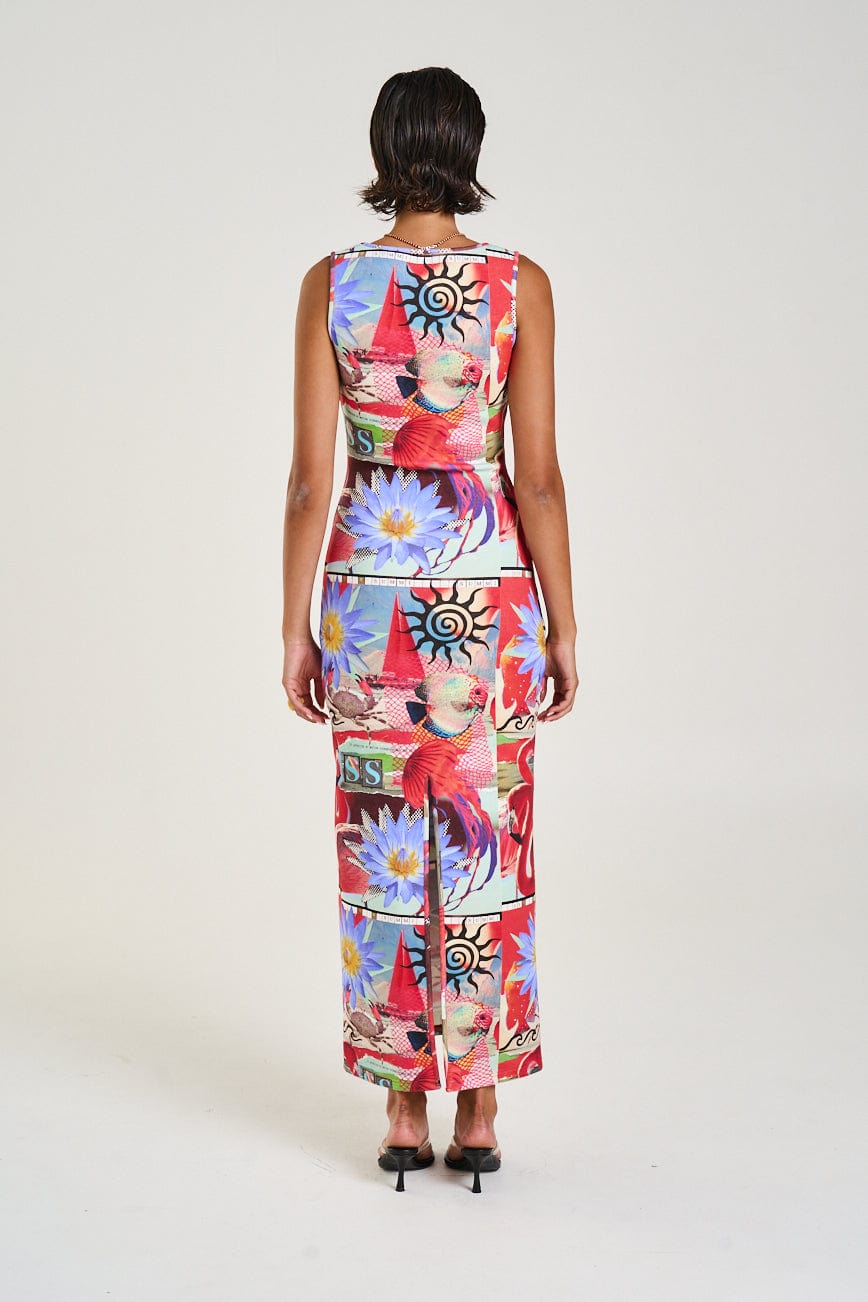 SUMMI SUMMI MIAMI MAXI - DAZED - Pinkhill -  - [] - Darwin boutique - Australian fashion design - Darwin Fashion - Australian Fashion Designer - Australian Fashion Designer Brands - Australian Fashion Design 