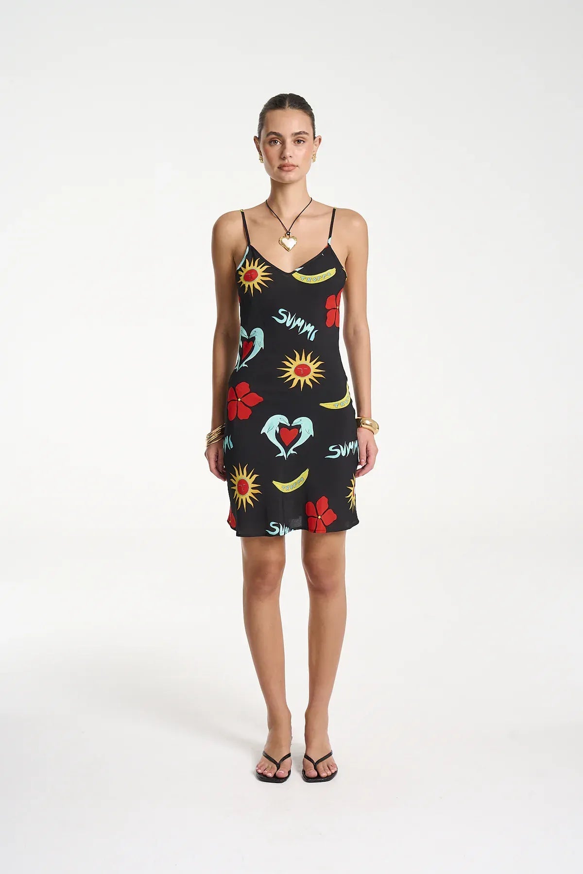 SUMMI SUMMI SIREN MINI - TROPPO NIGHT - Pinkhill -  - [] - Darwin boutique - Australian fashion design - Darwin Fashion - Australian Fashion Designer - Australian Fashion Designer Brands - Australian Fashion Design 