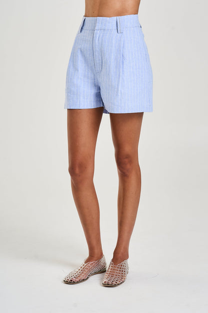 SUMMI SUMMI TAILORED SHORT - SEA STRIPE - Pinkhill -  - [] - Darwin boutique - Australian fashion design - Darwin Fashion - Australian Fashion Designer - Australian Fashion Designer Brands - Australian Fashion Design 