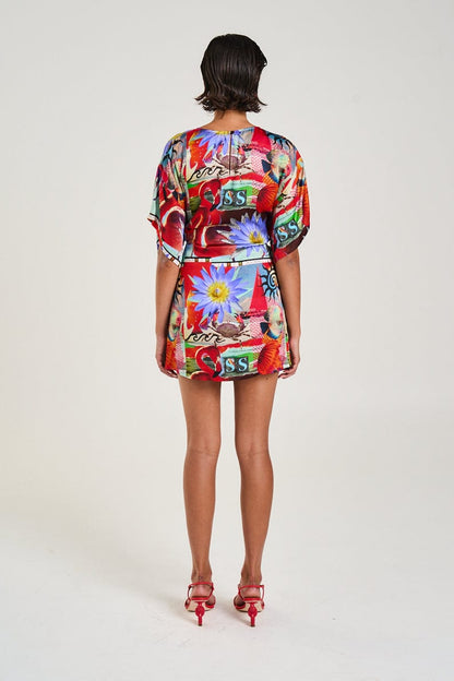 SUMMI SUMMI TIE FRONT DRESS - DAZED - Pinkhill -  - [] - Darwin boutique - Australian fashion design - Darwin Fashion - Australian Fashion Designer - Australian Fashion Designer Brands - Australian Fashion Design 