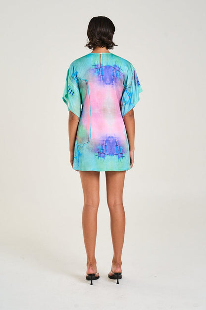 SUMMI SUMMI TIE FRONT DRESS - Pinkhill -  - [] - Darwin boutique - Australian fashion design - Darwin Fashion - Australian Fashion Designer - Australian Fashion Designer Brands - Australian Fashion Design 