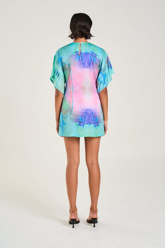 SUMMI SUMMI TIE FRONT DRESS - Pinkhill -  - [] - Darwin boutique - Australian fashion design - Darwin Fashion - Australian Fashion Designer - Australian Fashion Designer Brands - Australian Fashion Design 