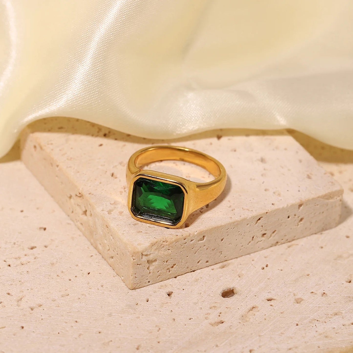 The Kata Ring - Green - Pinkhill - Pinkhill -  - Darwin boutique - Australian fashion design - Darwin Fashion - Australian Fashion Designer - Australian Fashion Designer Brands - Australian Fashion Design New