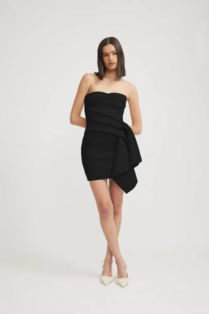 TOJHA NEVIE DRESS - BLACK - TOJHA - Pinkhill - darwin fashion - darwin boutique