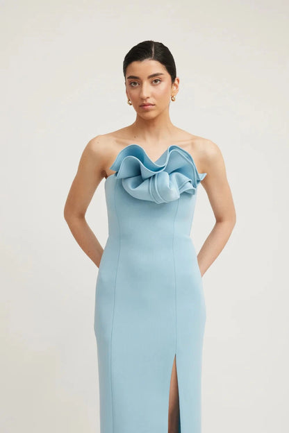 Tojha Fleur Dress - Powder Blue - Pinkhill -  - [] - Darwin boutique - Australian fashion design - Darwin Fashion - Australian Fashion Designer - Australian Fashion Designer Brands - Australian Fashion Design 