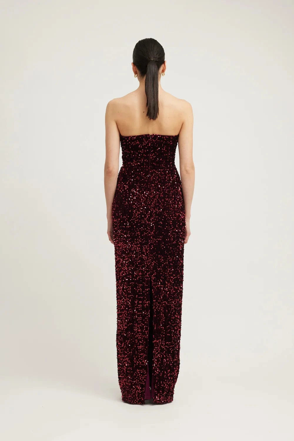 Tojha Harlynne Dress - Merlot Sequin - Pinkhill -  - [] - Darwin boutique - Australian fashion design - Darwin Fashion - Australian Fashion Designer - Australian Fashion Designer Brands - Australian Fashion Design 