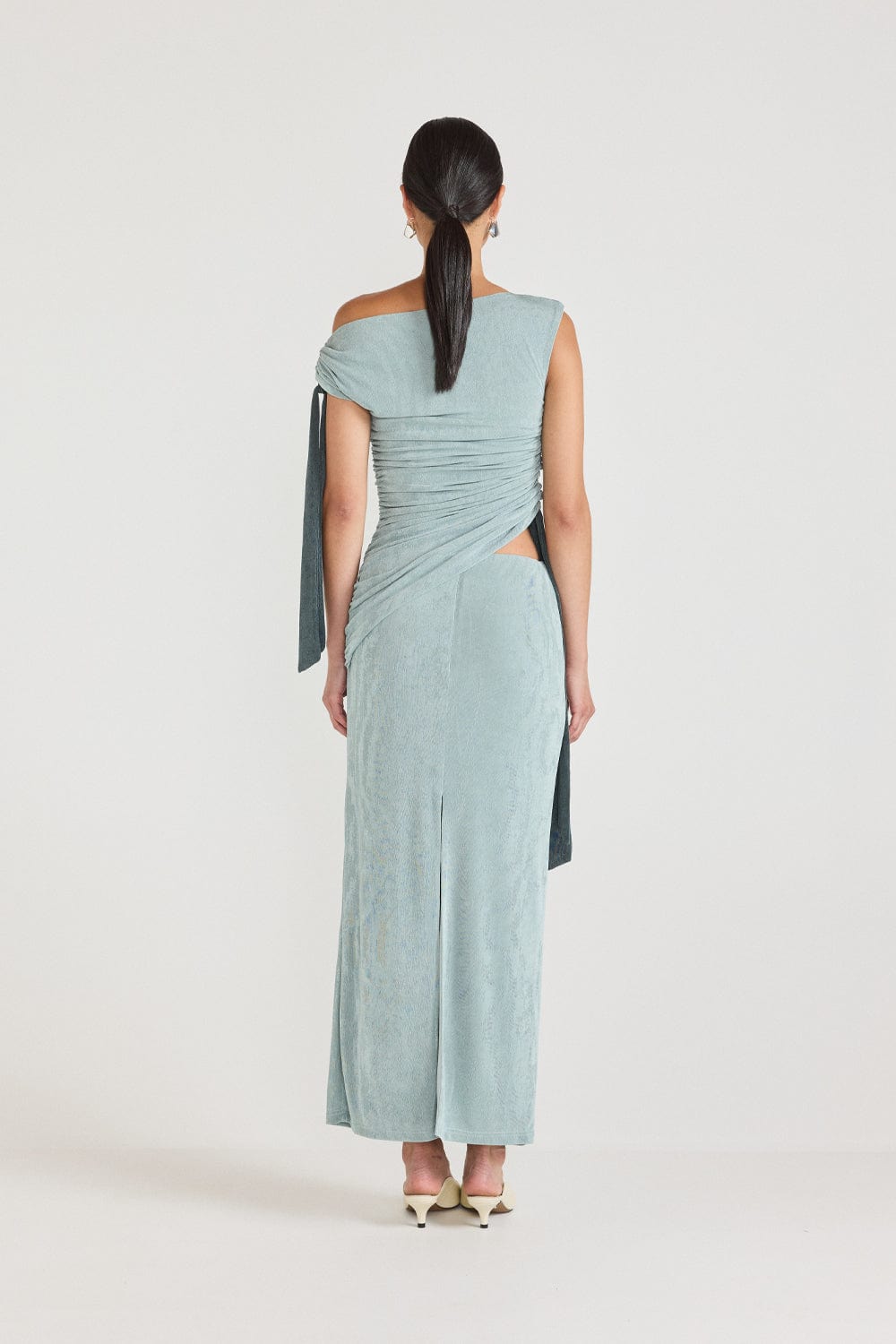 TOJHA KALILAH DRESS - SEAFOAM GREEN / TEAL - Pinkhill -  - [] - Darwin boutique - Australian fashion design - Darwin Fashion - Australian Fashion Designer - Australian Fashion Designer Brands - Australian Fashion Design 