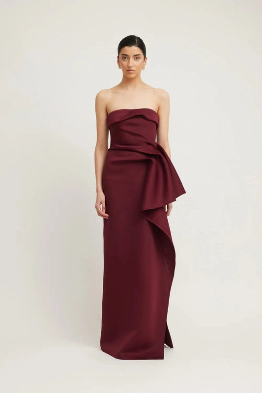 Tojha November Dress - Merlot - Pinkhill -  - [] - Darwin boutique - Australian fashion design - Darwin Fashion - Australian Fashion Designer - Australian Fashion Designer Brands - Australian Fashion Design 