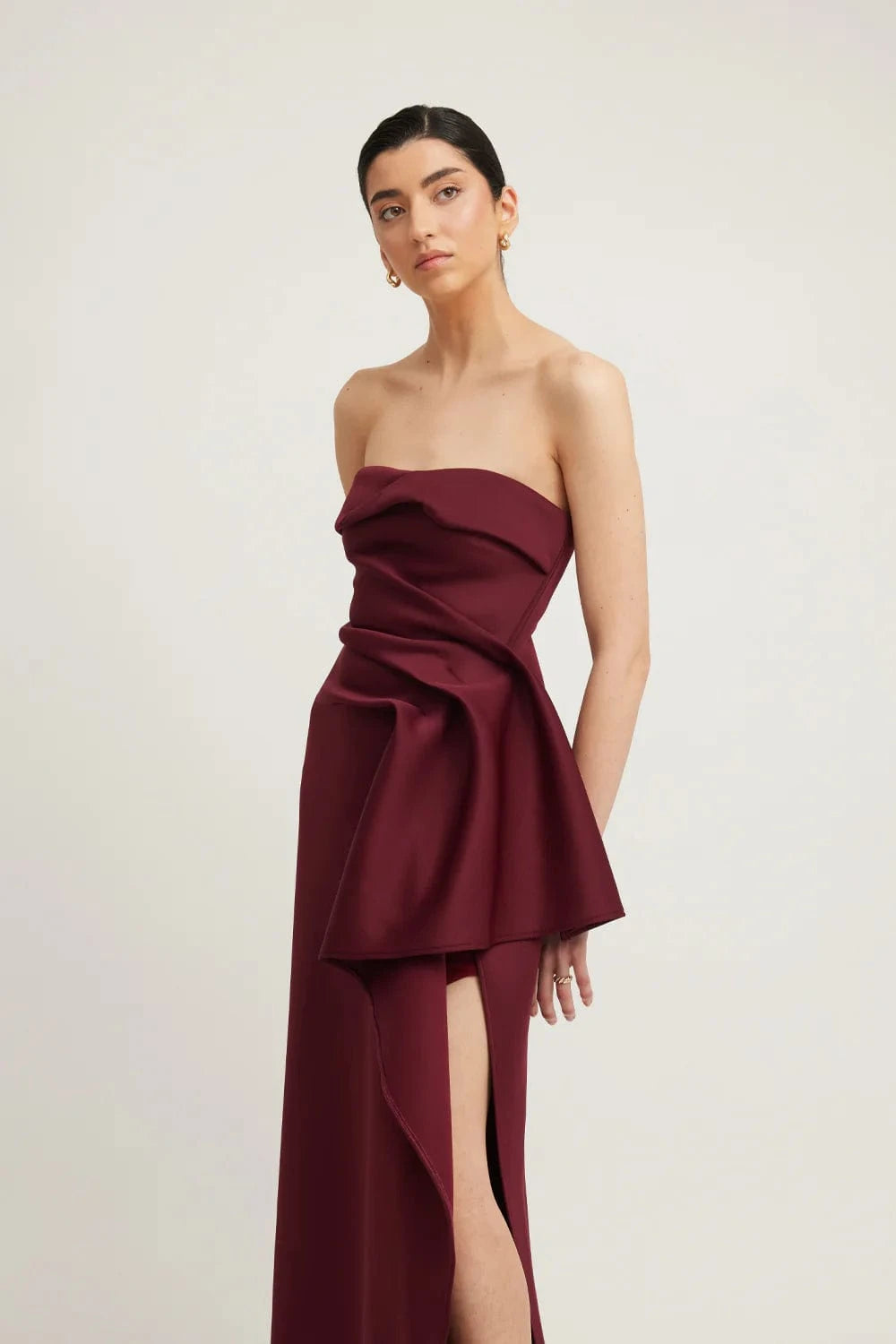 Tojha November Dress - Merlot - Pinkhill -  - [] - Darwin boutique - Australian fashion design - Darwin Fashion - Australian Fashion Designer - Australian Fashion Designer Brands - Australian Fashion Design 