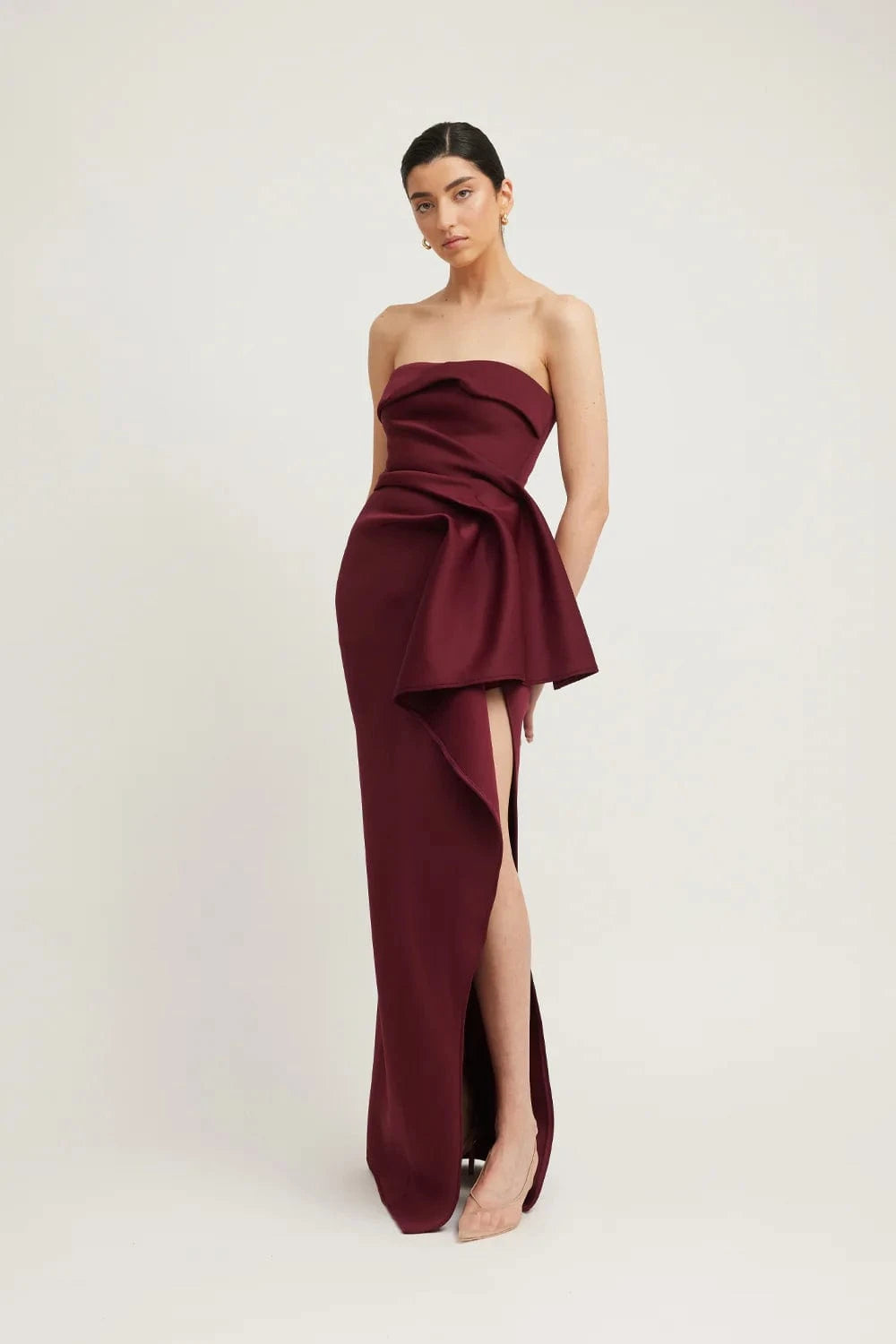 Tojha November Dress - Merlot - Pinkhill -  - [] - Darwin boutique - Australian fashion design - Darwin Fashion - Australian Fashion Designer - Australian Fashion Designer Brands - Australian Fashion Design 