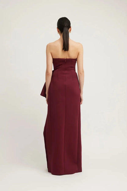 Tojha November Dress - Merlot - Pinkhill -  - [] - Darwin boutique - Australian fashion design - Darwin Fashion - Australian Fashion Designer - Australian Fashion Designer Brands - Australian Fashion Design 