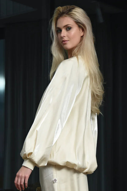 COOPER Flowerbomb Ivory Jacket - Pinkhill