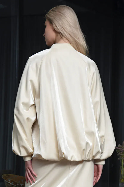 COOPER Flowerbomb Ivory Jacket - Pinkhill