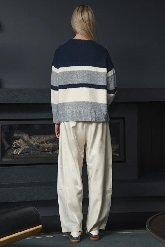 COOPER FOLLOW THE TRACK Pant (Ivory) - Pinkhill