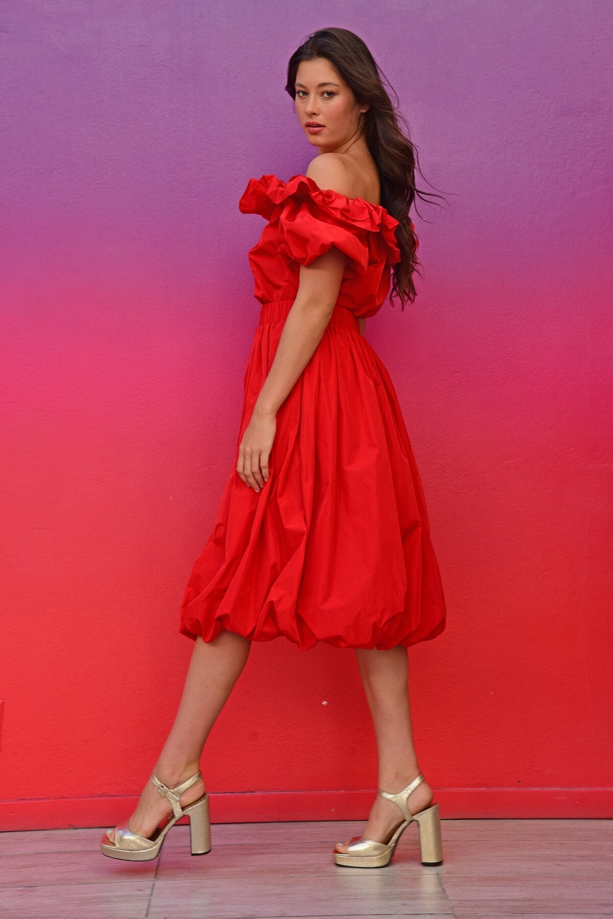 Trelise Cooper HOT PUFF Skirt - Red - Trelise Cooper - Pinkhill - darwin fashion - darwin boutique