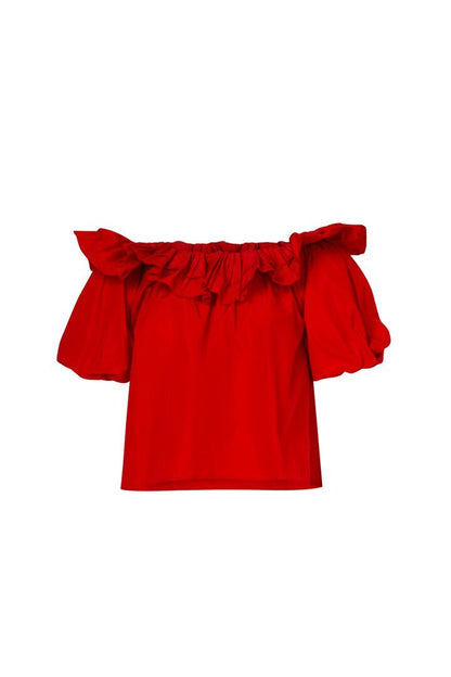 Trelise Cooper TOP UP Top - Red - Pinkhill - Trelise Cooper - New, New Arrivals - Darwin boutique - Australian fashion design - Darwin Fashion - Australian Fashion Designer - Australian Fashion Designer Brands - Australian Fashion Design New