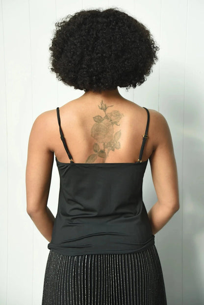 Trelise Cooper HEART & CAMISOLE Camisole - Black - Pinkhill -  - [] - Darwin boutique - Australian fashion design - Darwin Fashion - Australian Fashion Designer - Australian Fashion Designer Brands - Australian Fashion Design 